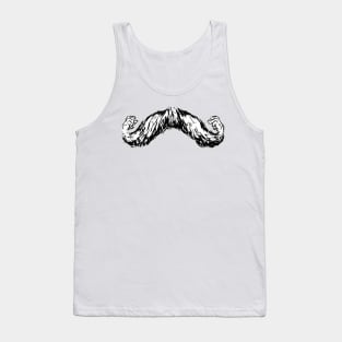 My Mustache Can Flex Tank Top